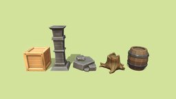 Stylized Basic Props