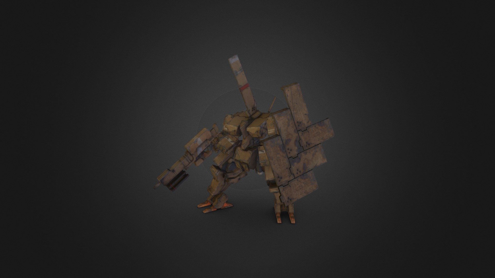 Mech 3d model