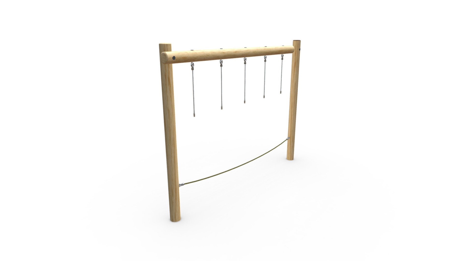 Drop Rope Traverse1 3d model