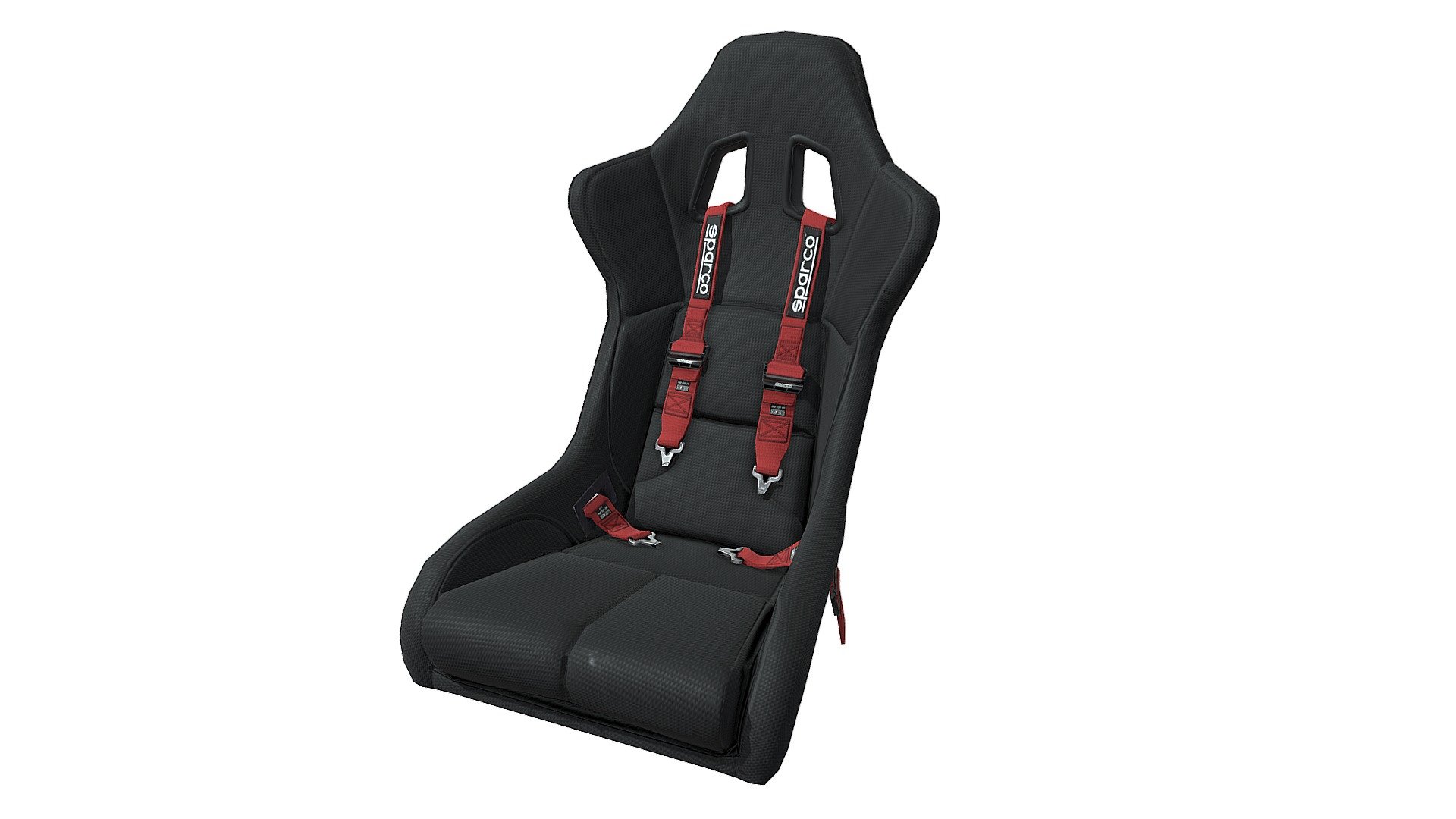 Seat Sparco (Optimized) 3d model