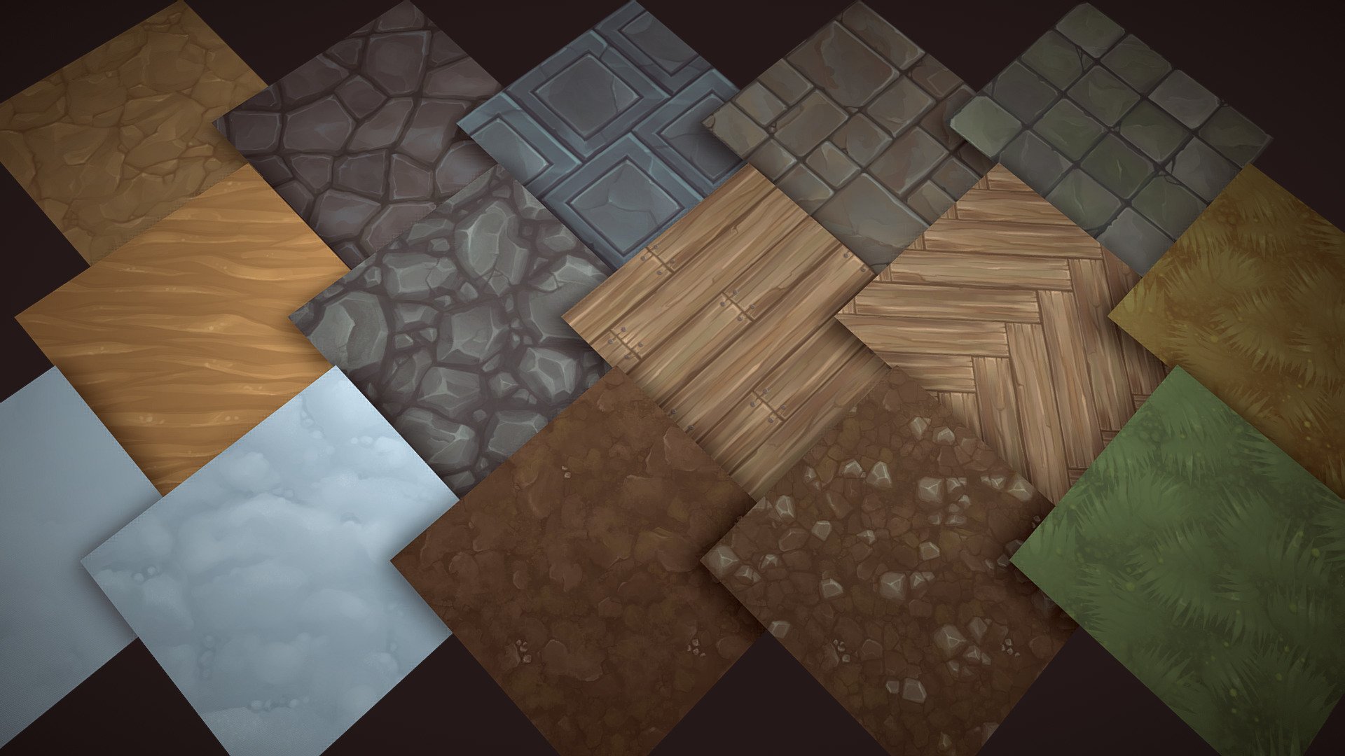 Texture pack 2 (Ground) 3d model