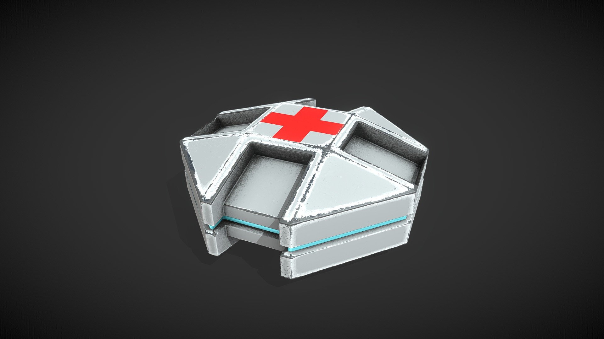 Health Pack Final 3d model