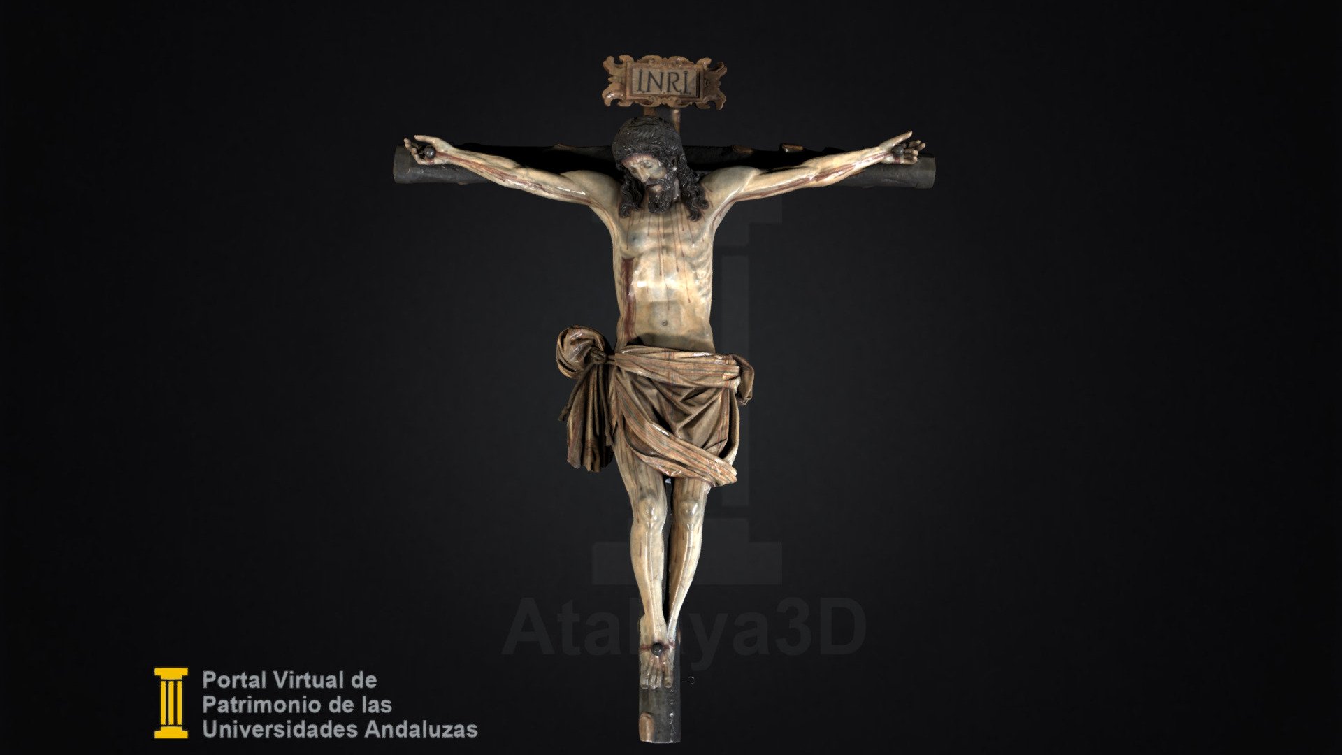 Cristo Crucificado 3d model