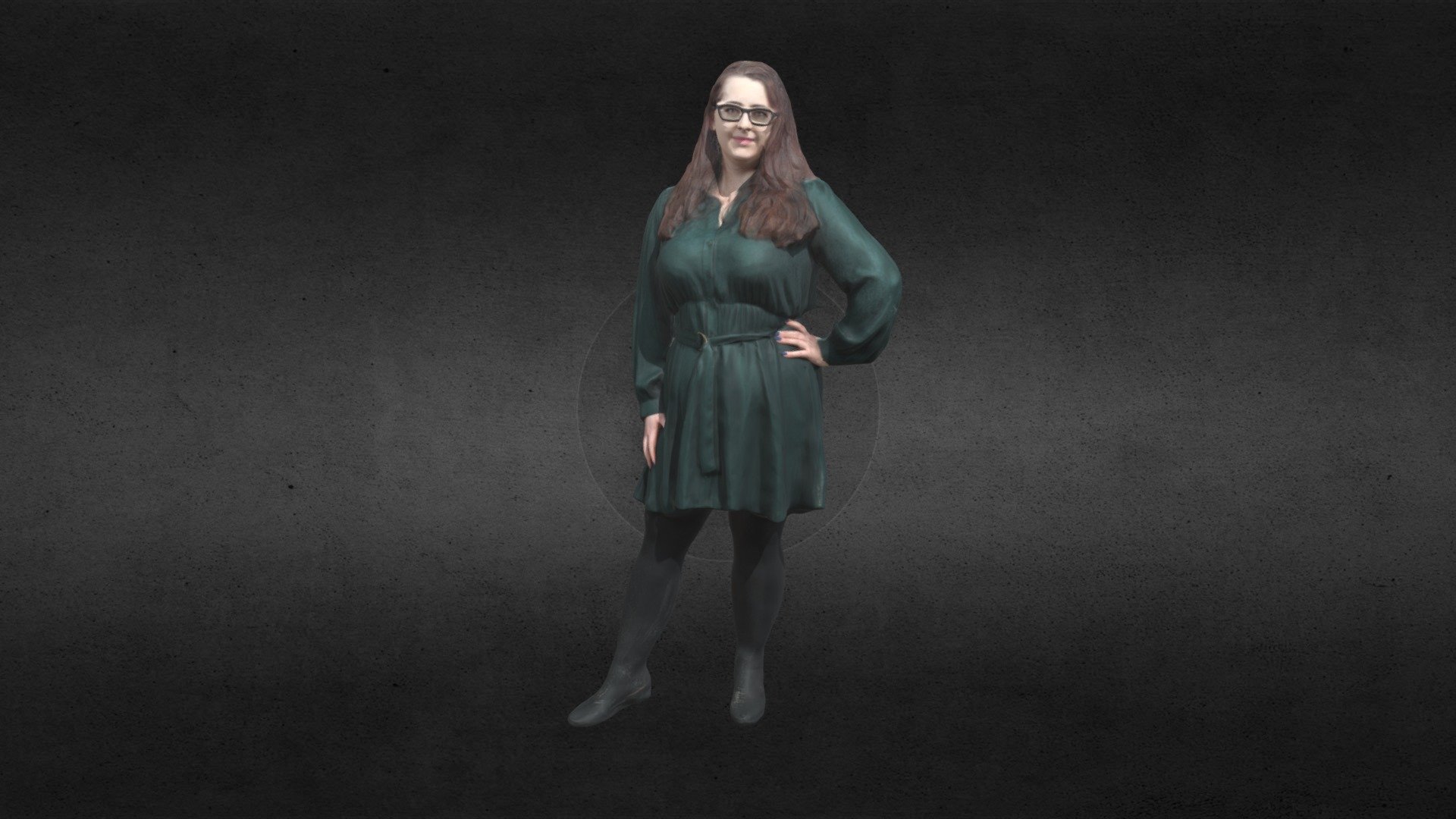 Sarahs Pose 3d model