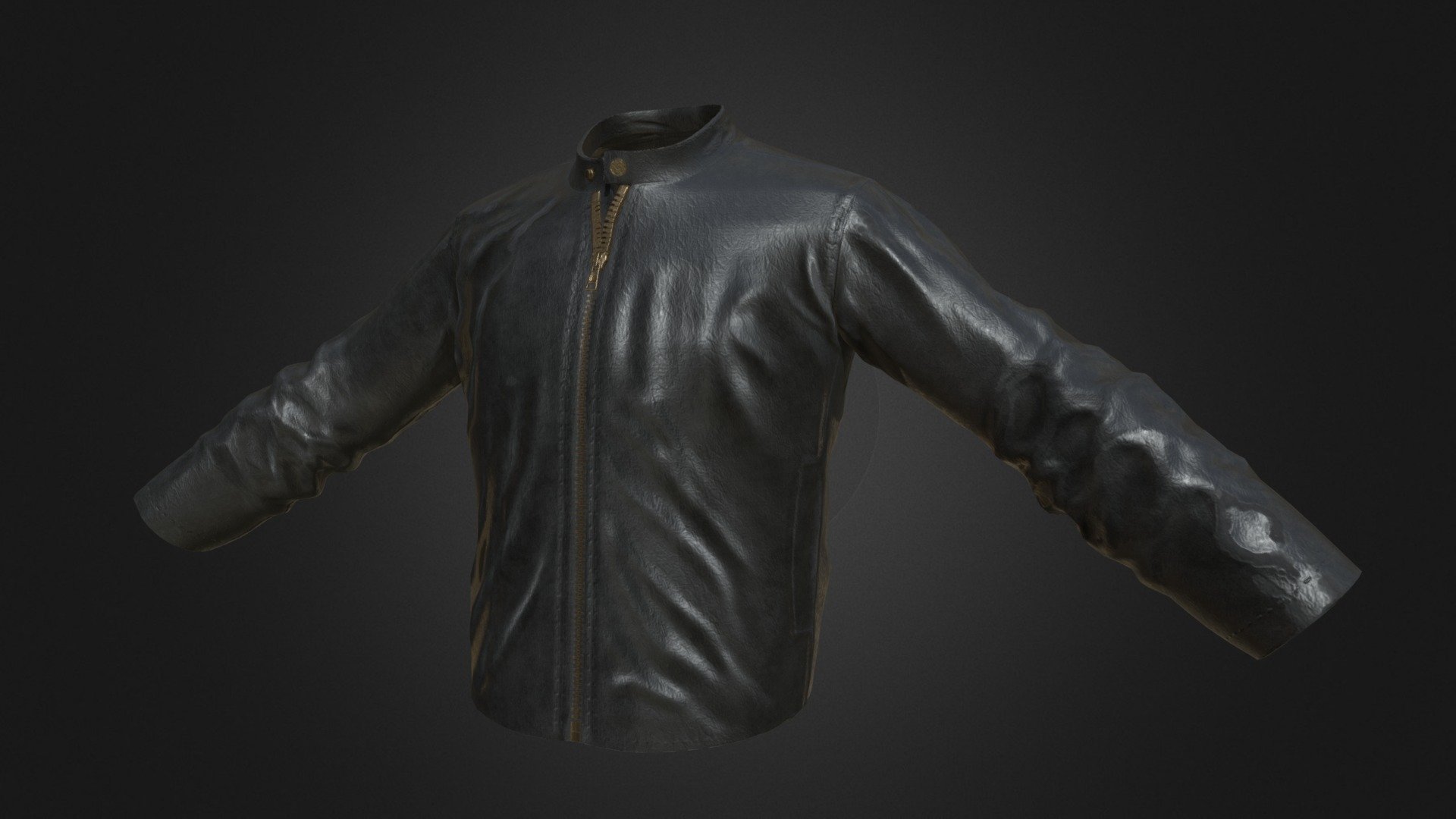 Leather Jacket 3d model