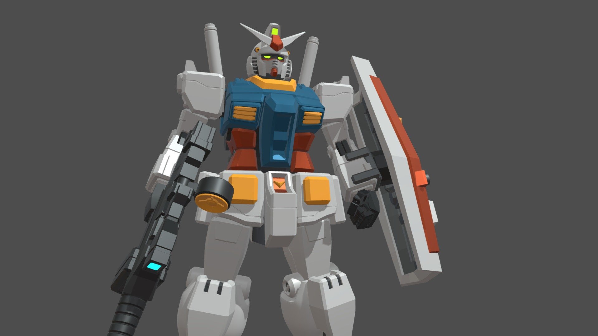 Gundam 3d model