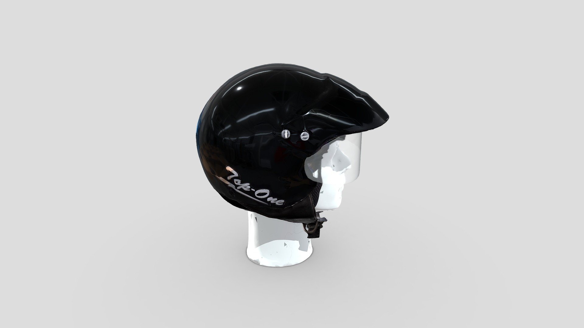 bike helmet photogrammetry 3d model