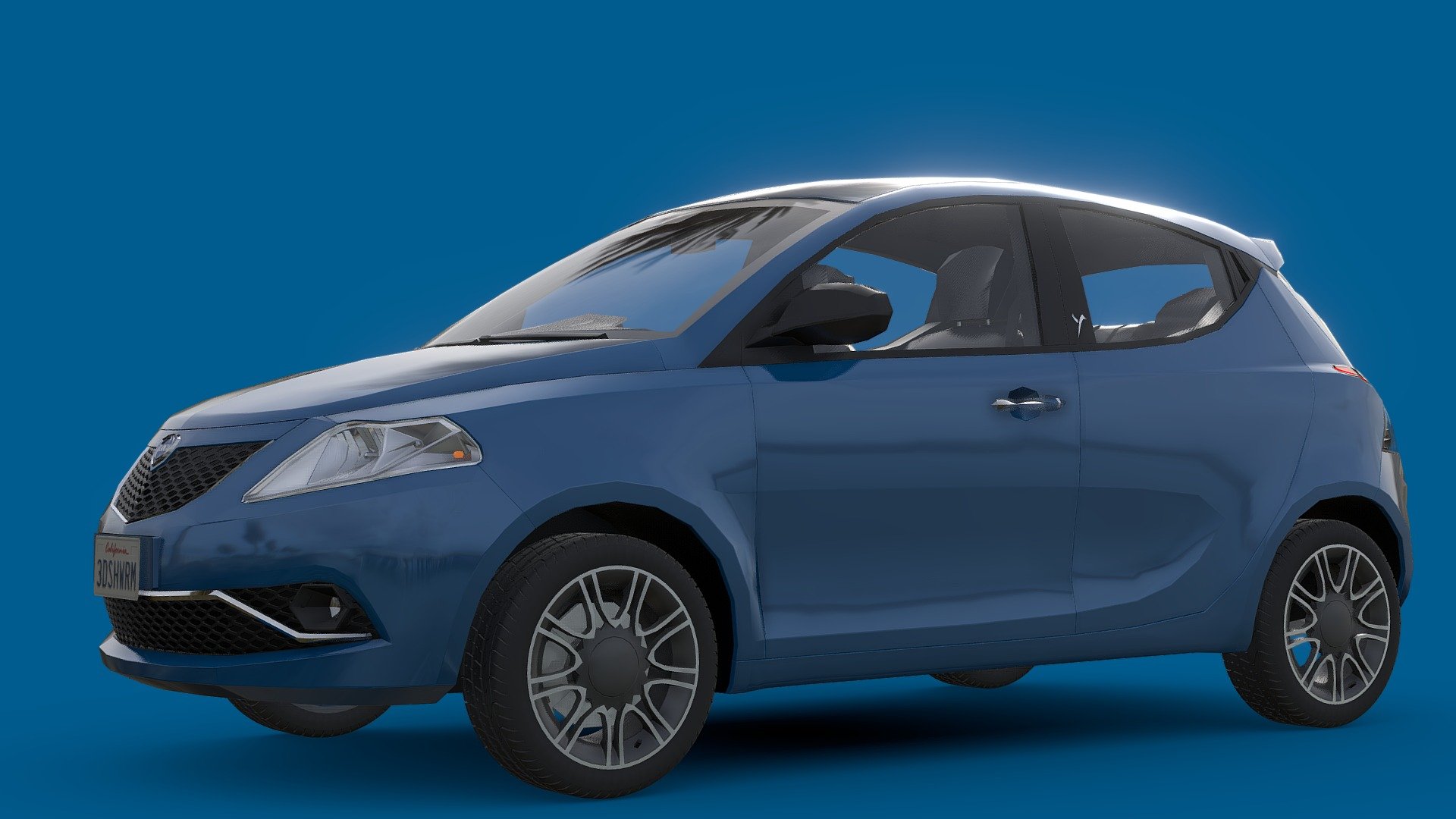 Lancia Ypsilon 2017 3d model