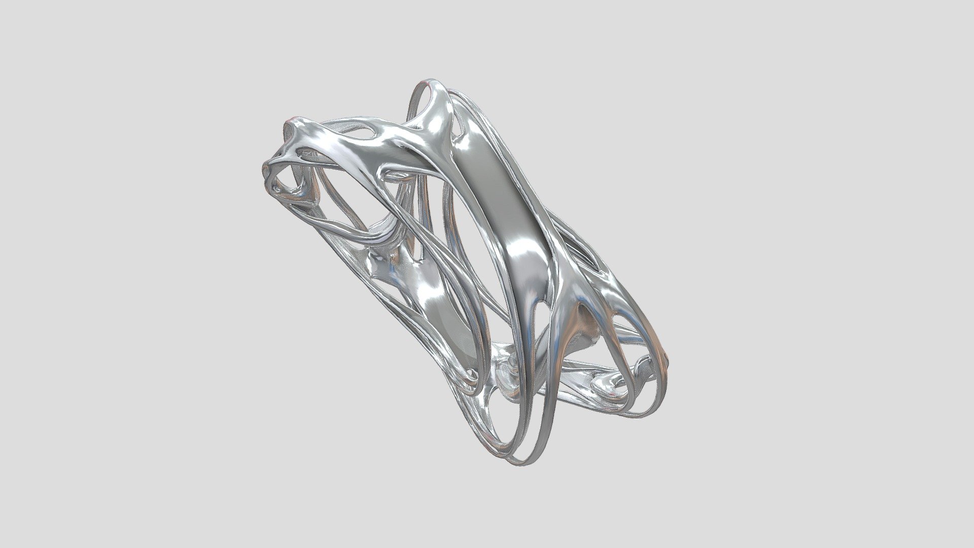 julia_ring3_quadremesh 3d model