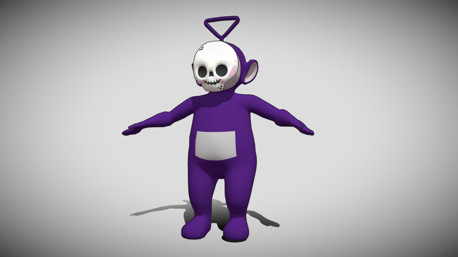 Tinky Winky 3d model