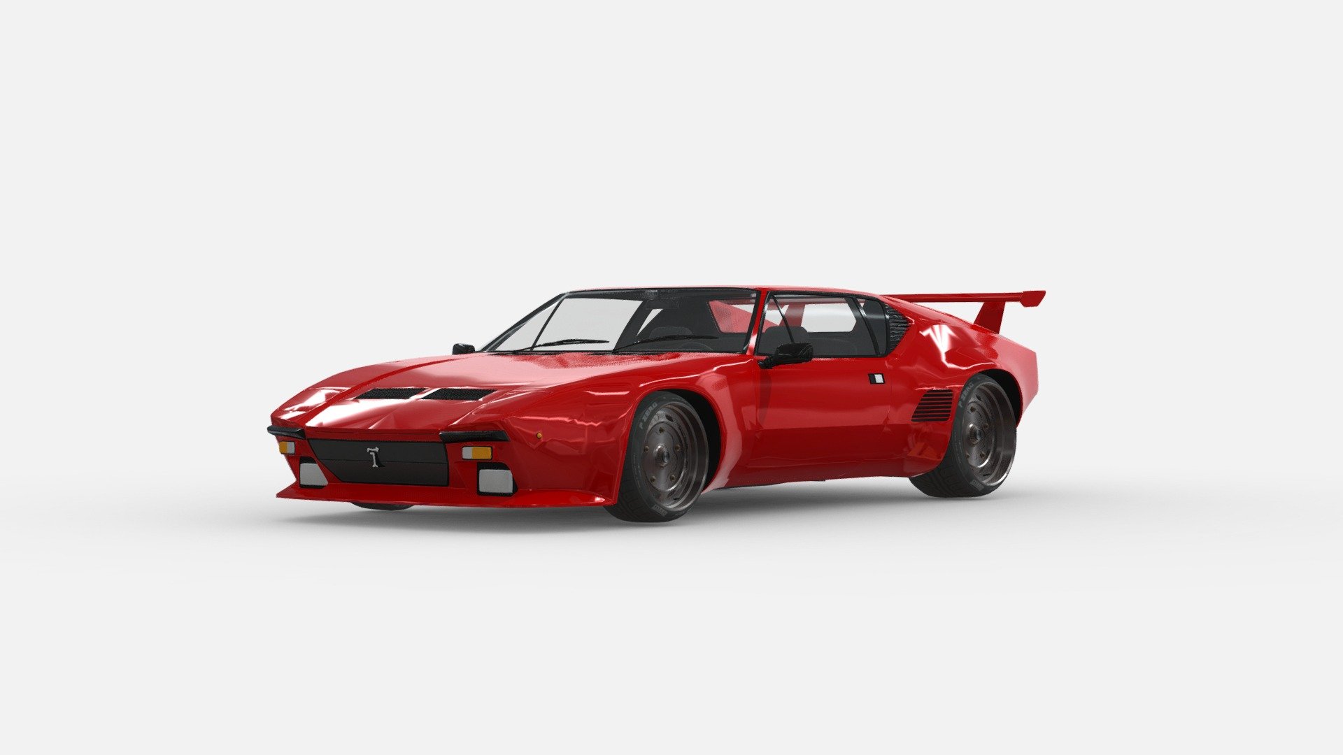 De Tomaso Pantera 3d model