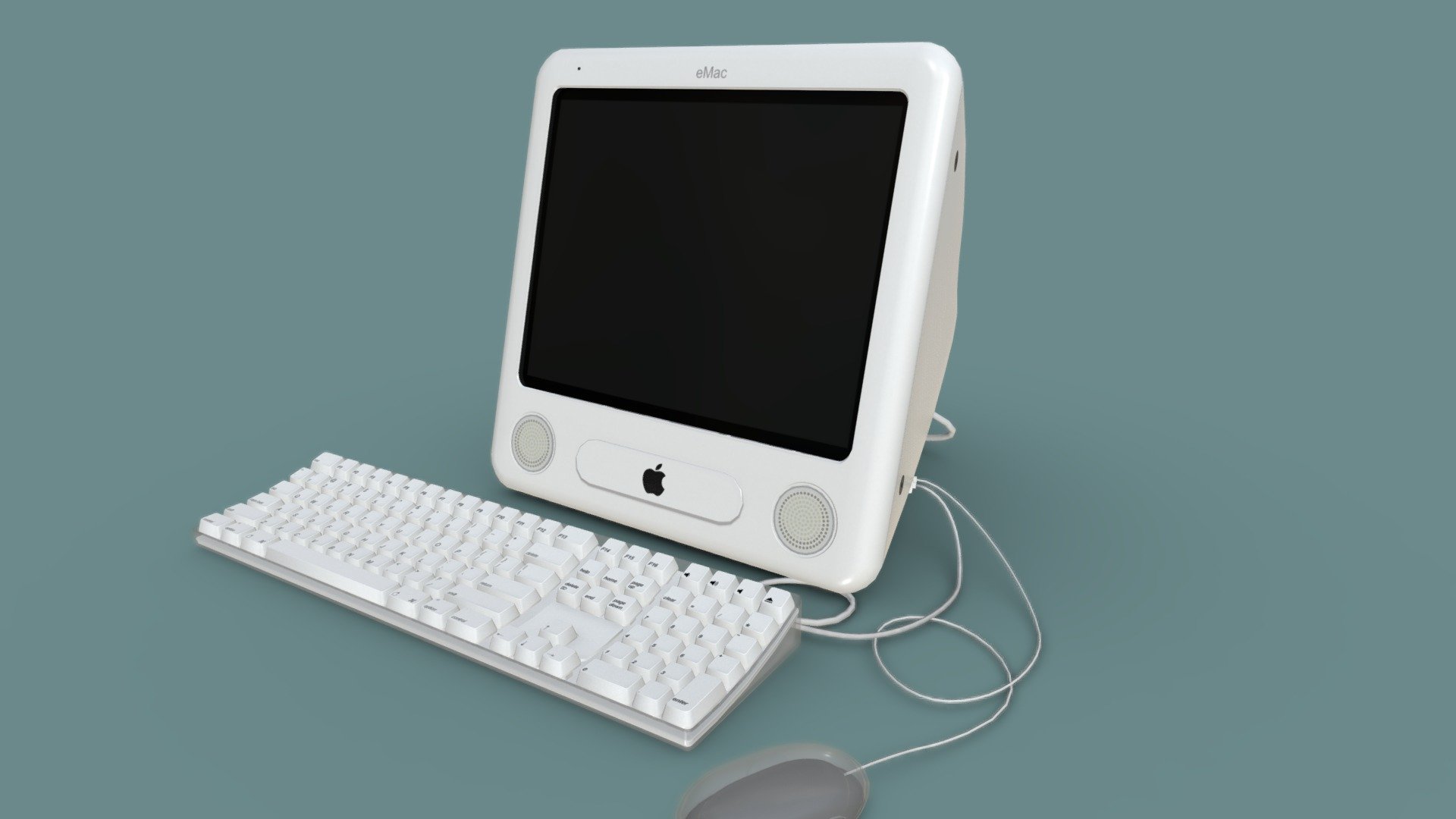 Apple Emac G4 3d model