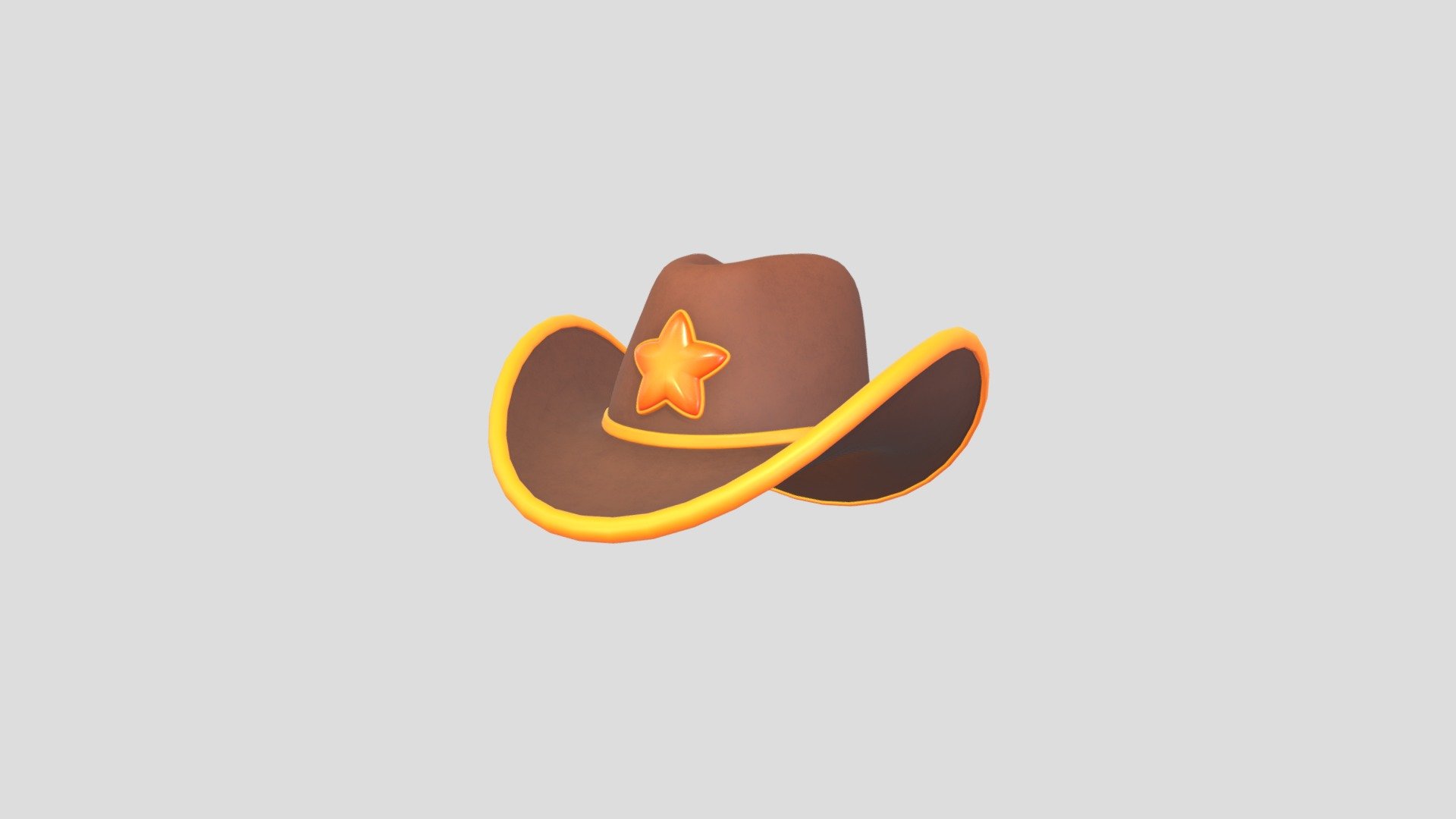 Prop250 Cowboy Hat 3d model