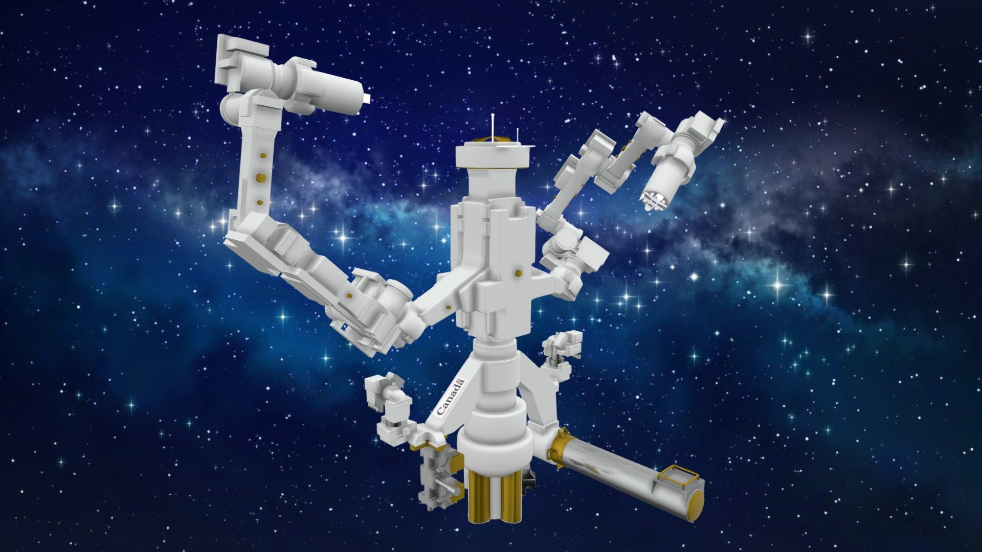 CSA Dextre 3d model