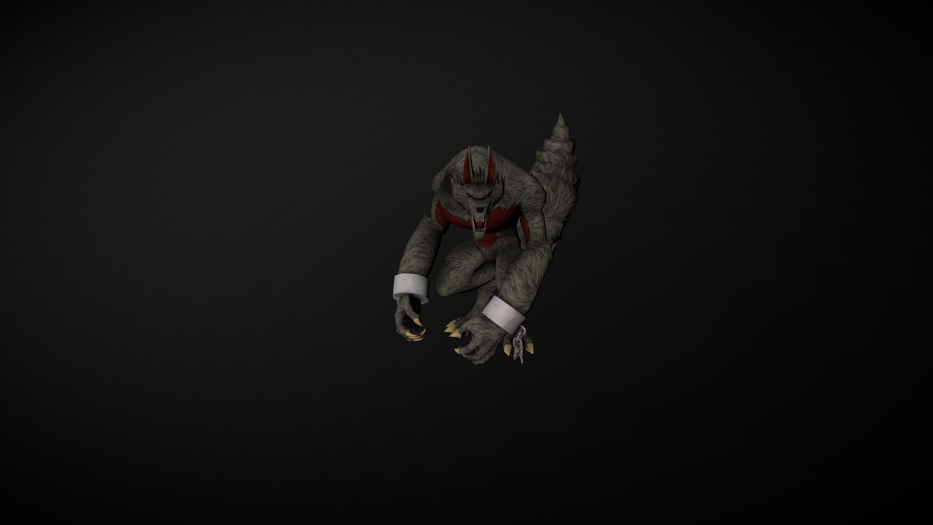 Werewolf 3d model