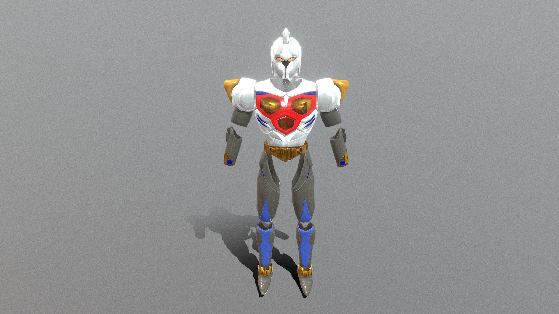 Justiriser- Shirogane ( Armor ) 3d model