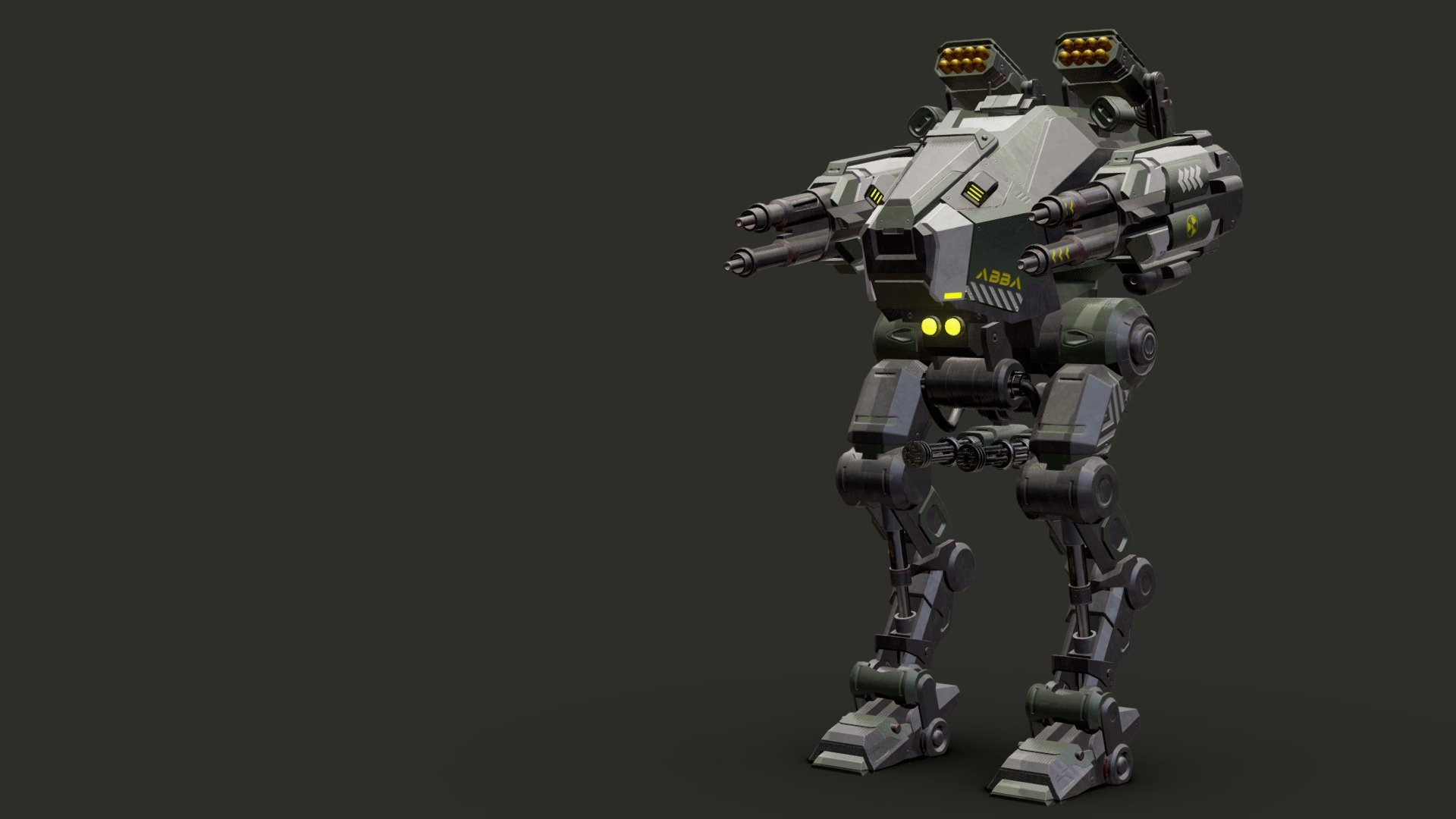 Mech 3d model