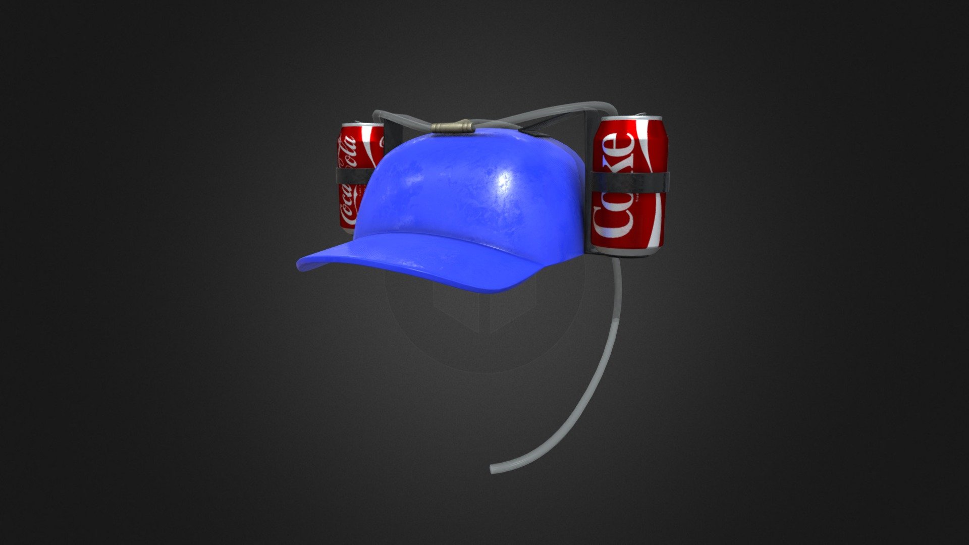 Drinking hat 3d model