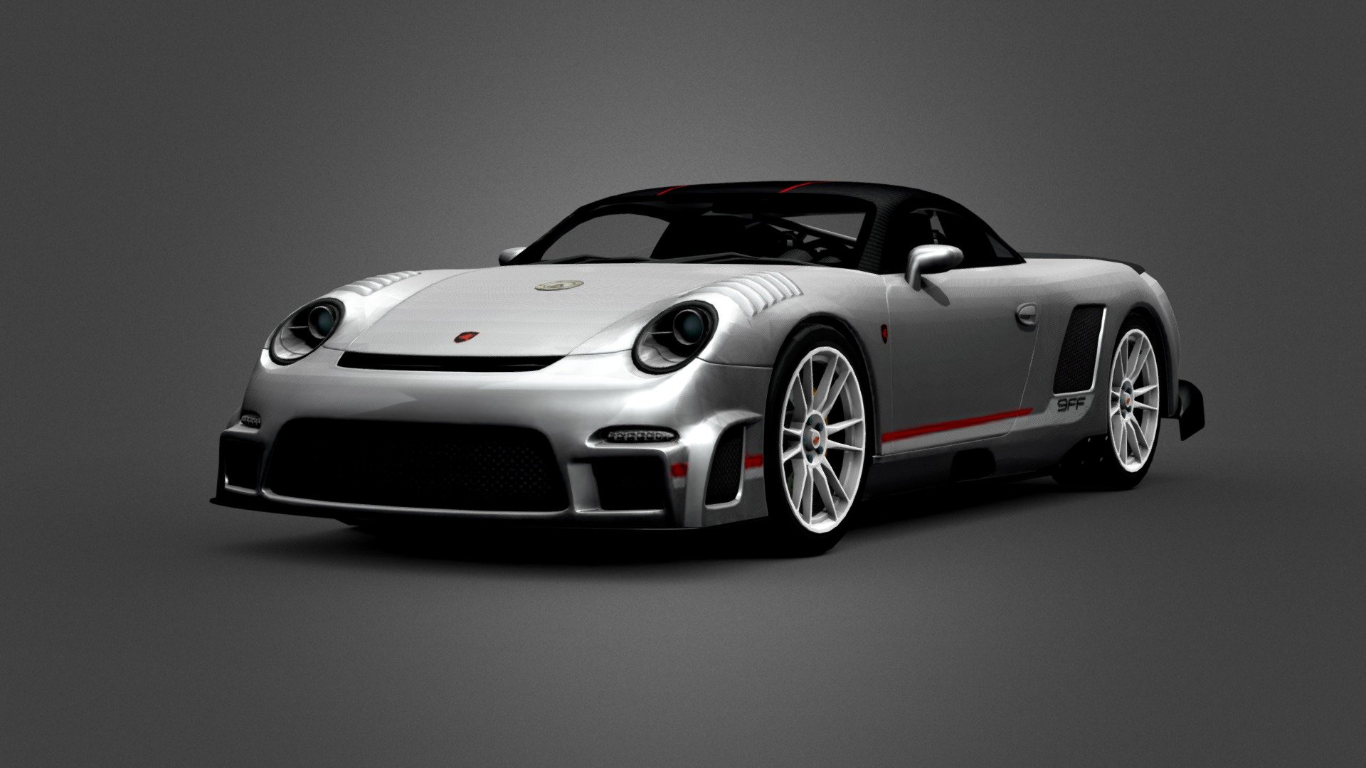 Porsche 9FF GT9 VMAX 3d model