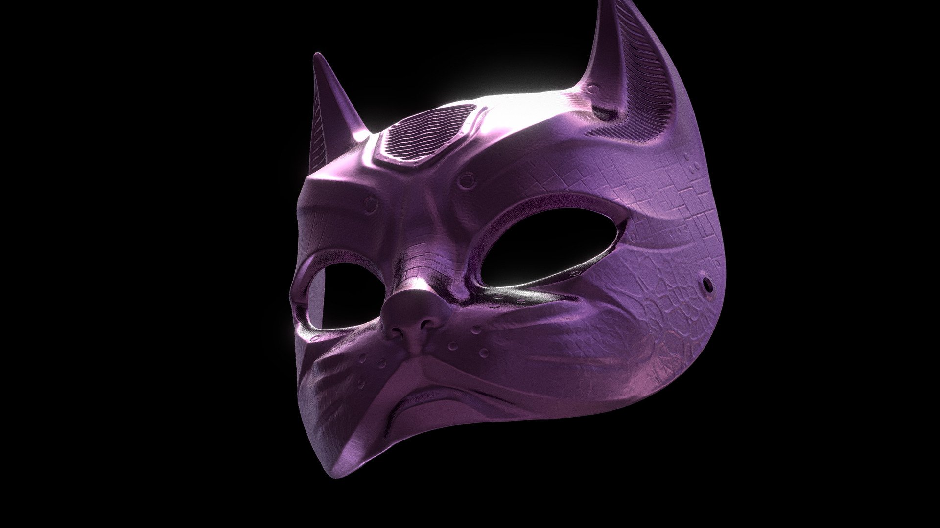 Cat Mask III 3d model