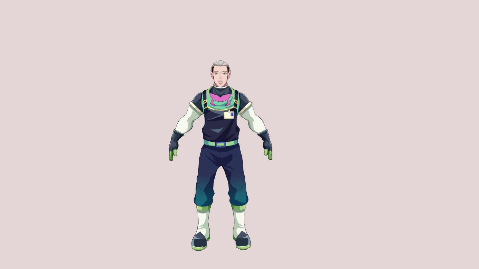 主任 3d model