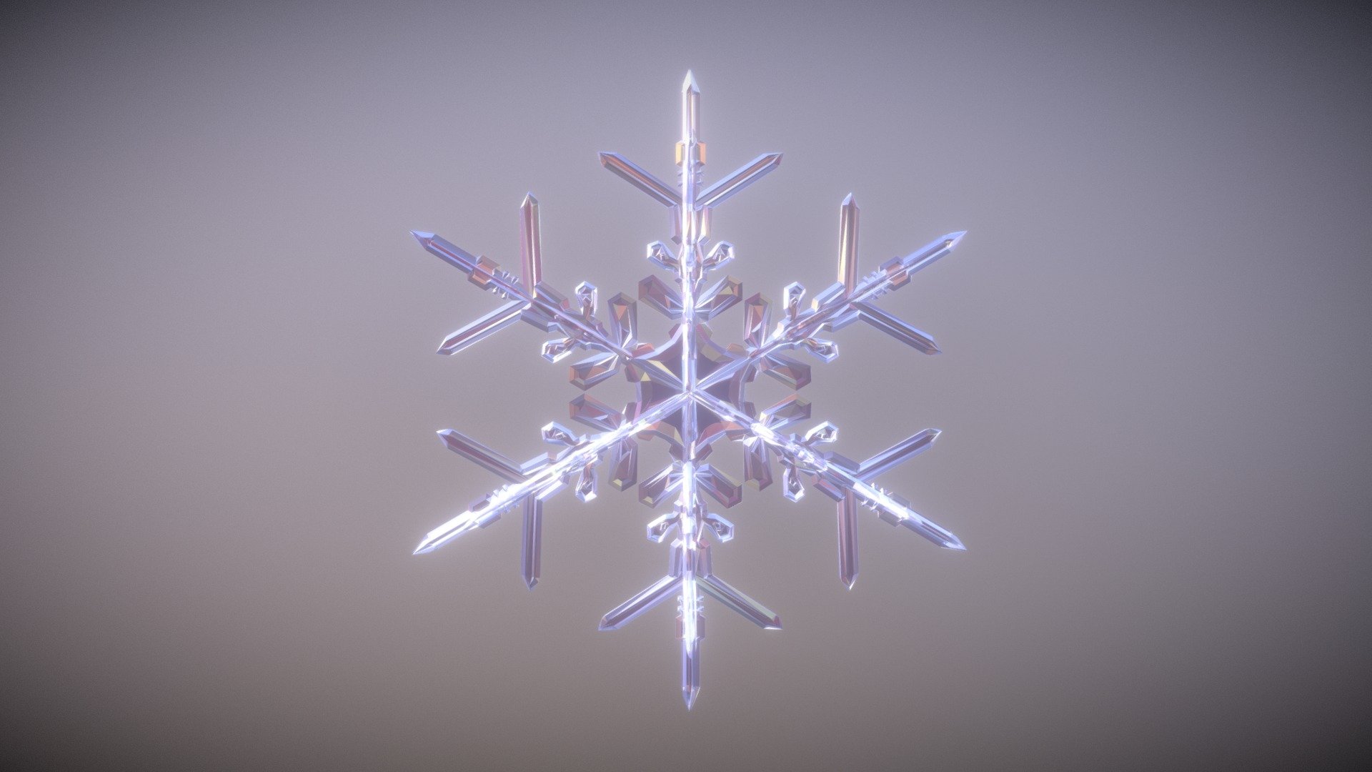 SC 4754 Snowflake 3d model