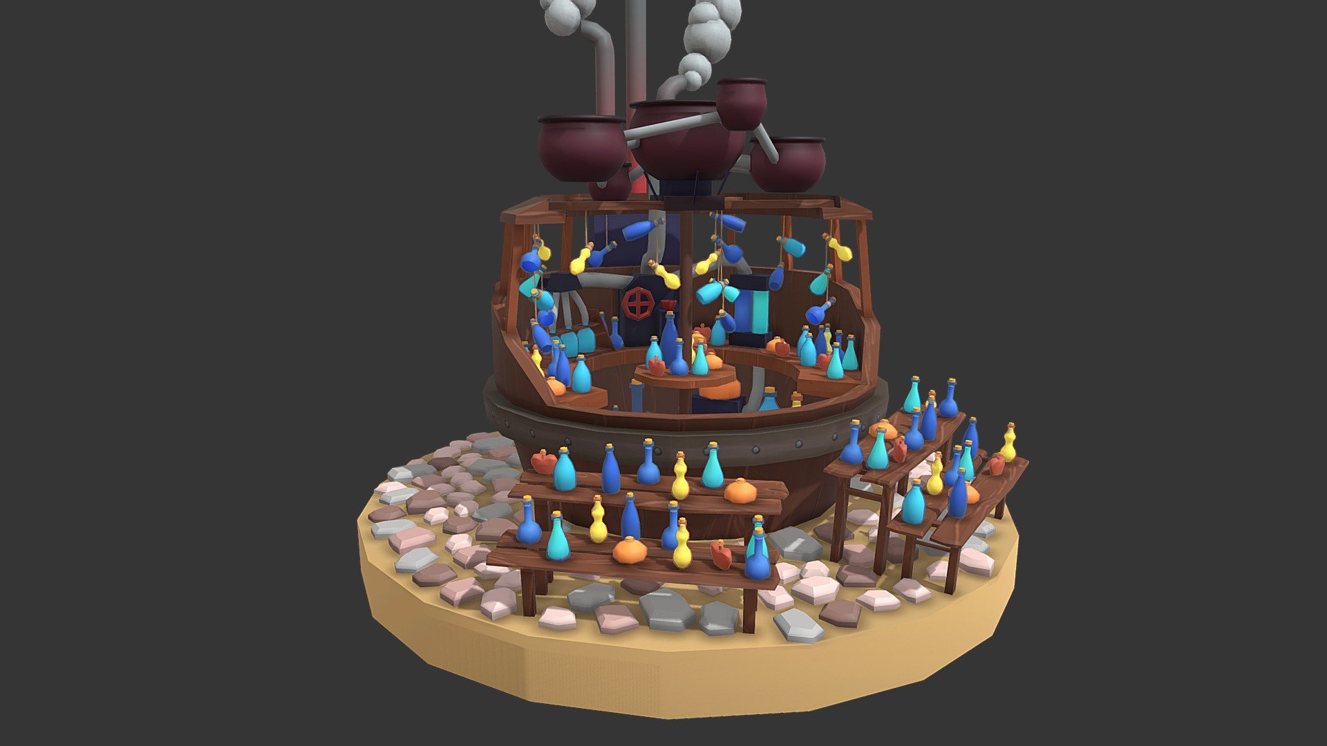 Potion Shop 3d model