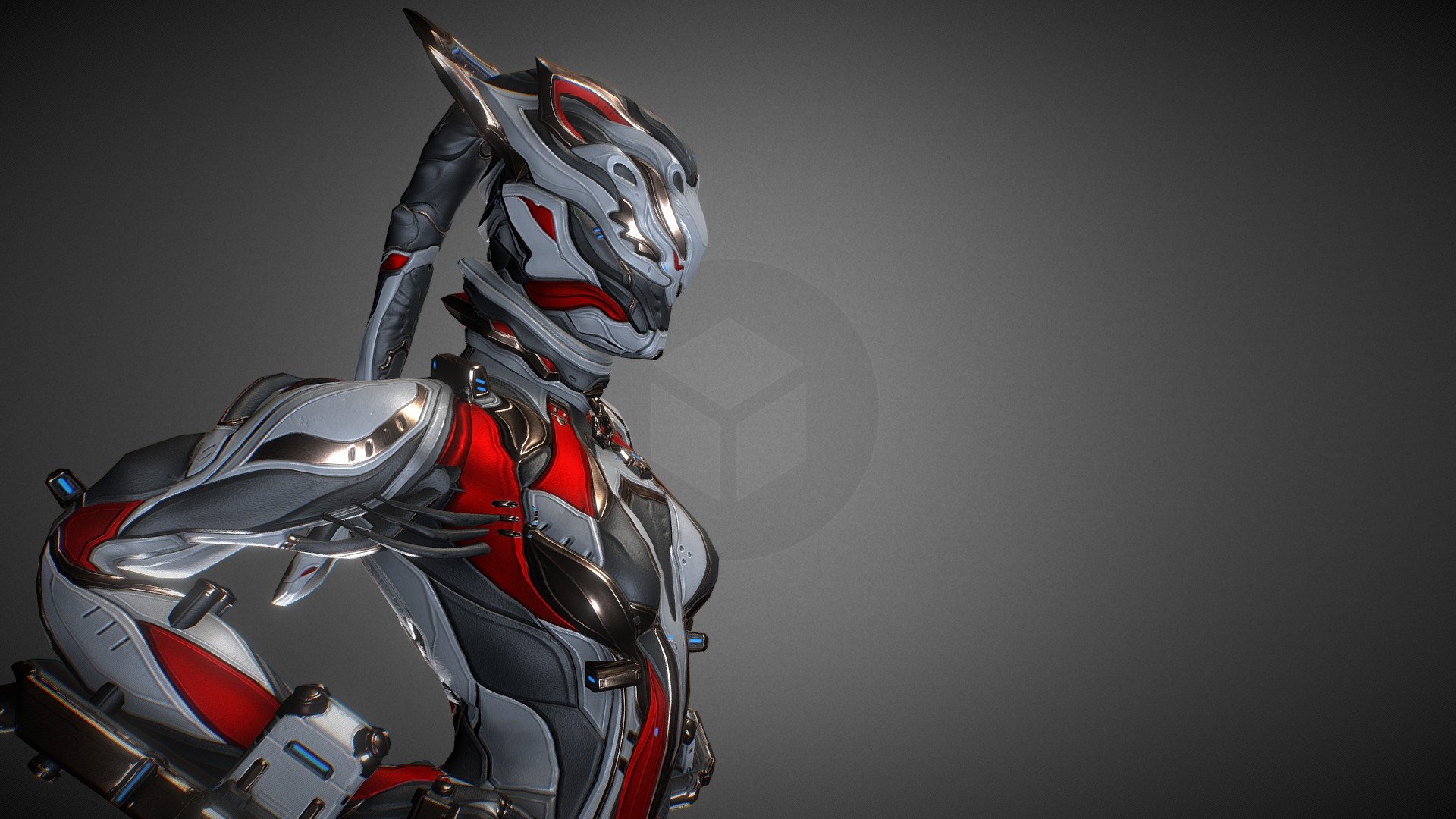 Warframe 3d model