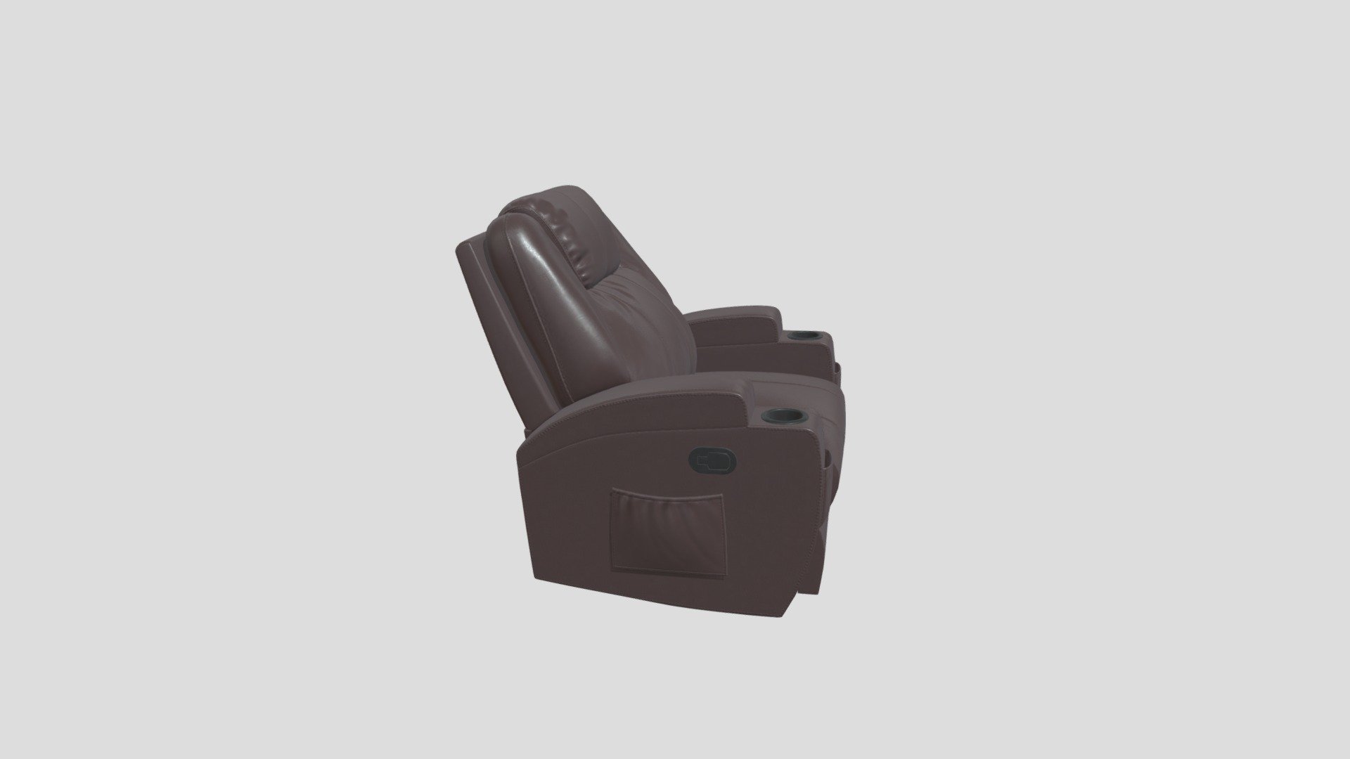 massage chair 3d model