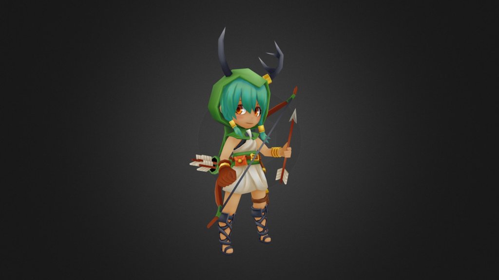 Original Hunter 3d model