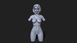 Stylized Girl Torso