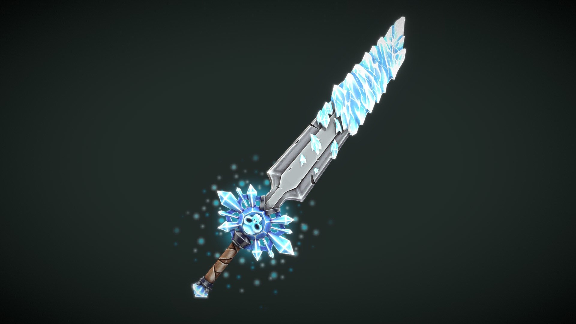 Frozen Sword 3d model