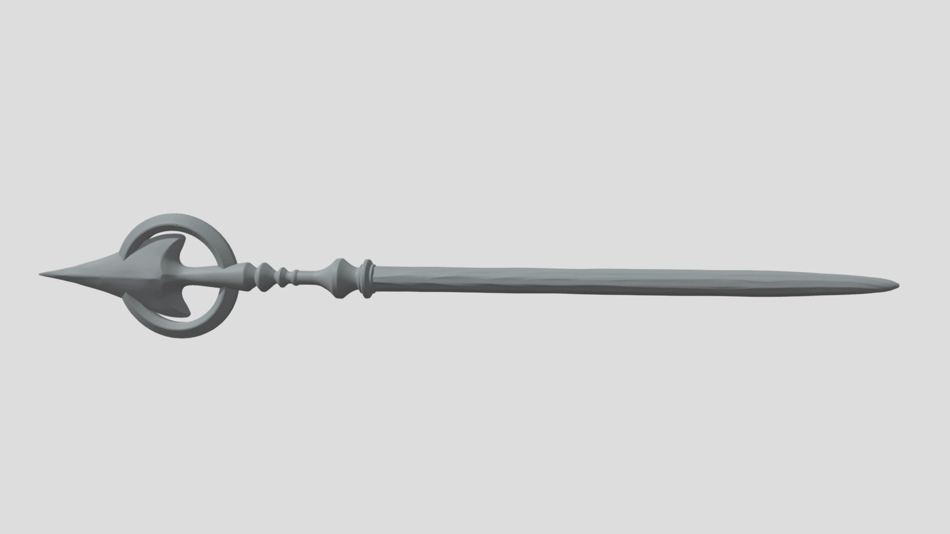 Arrow Wizard Wand | Hair pin 3d model