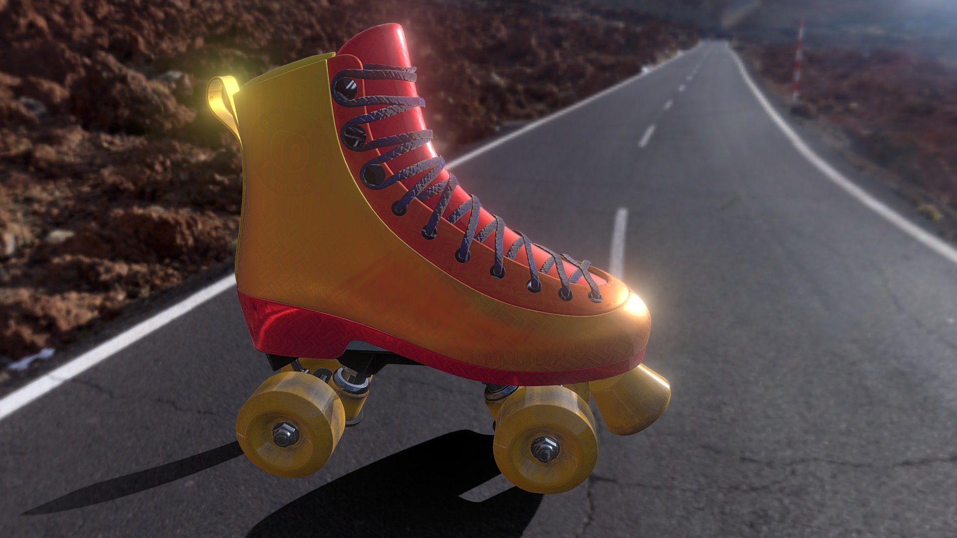 Patins 3d model