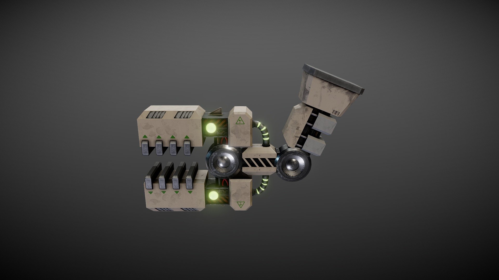 Hazardous Hardware T-Rex Crushing Arm 3d model