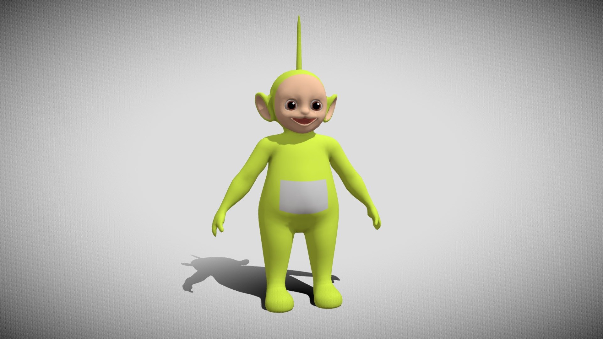 Dipsy Teletubbies 3d model