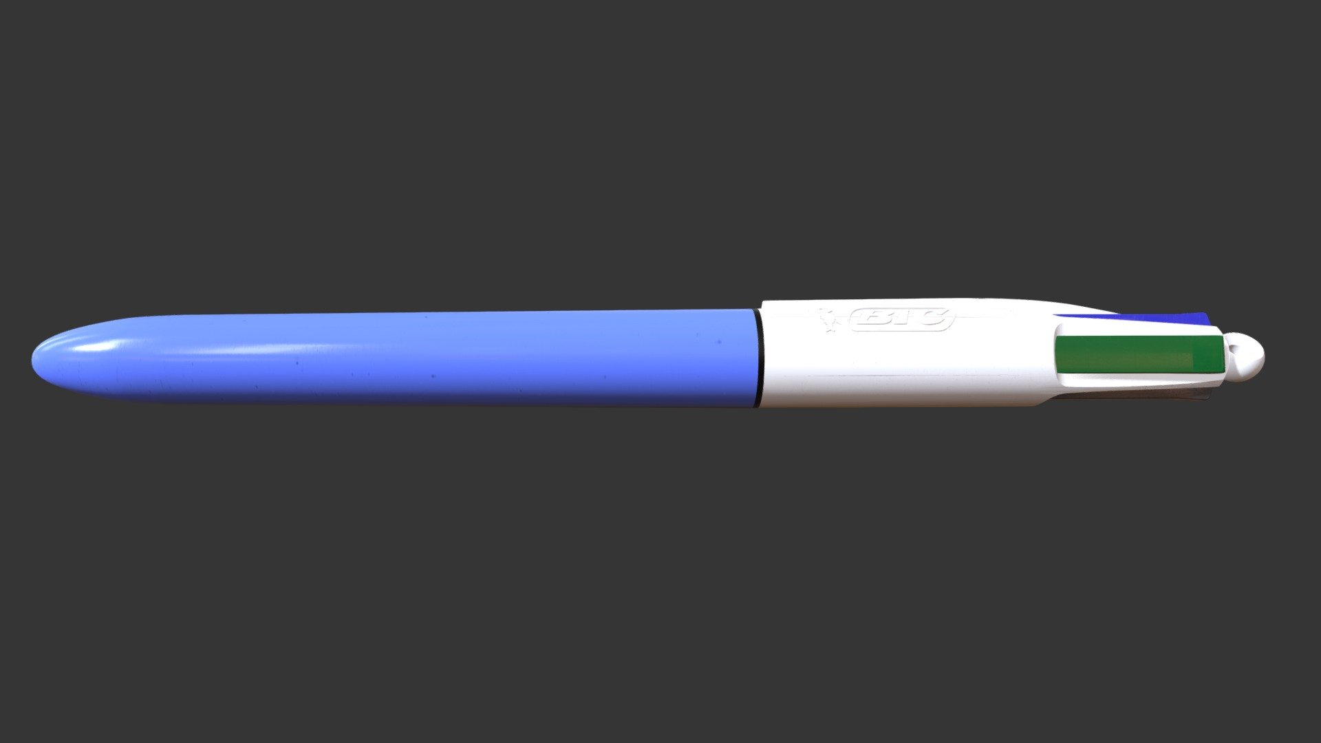 4 Colors pen 3d model