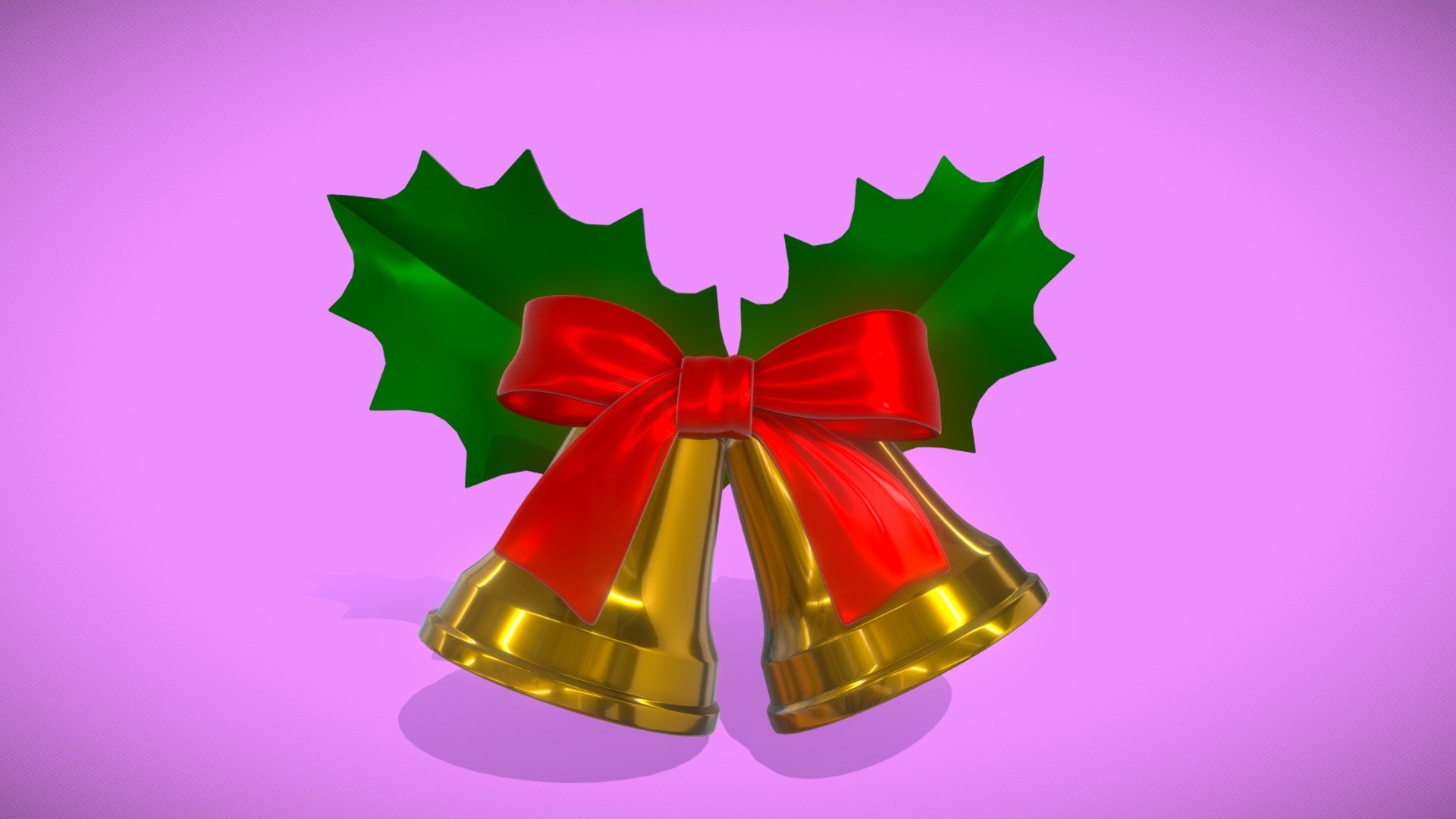 christmas bell 3d model