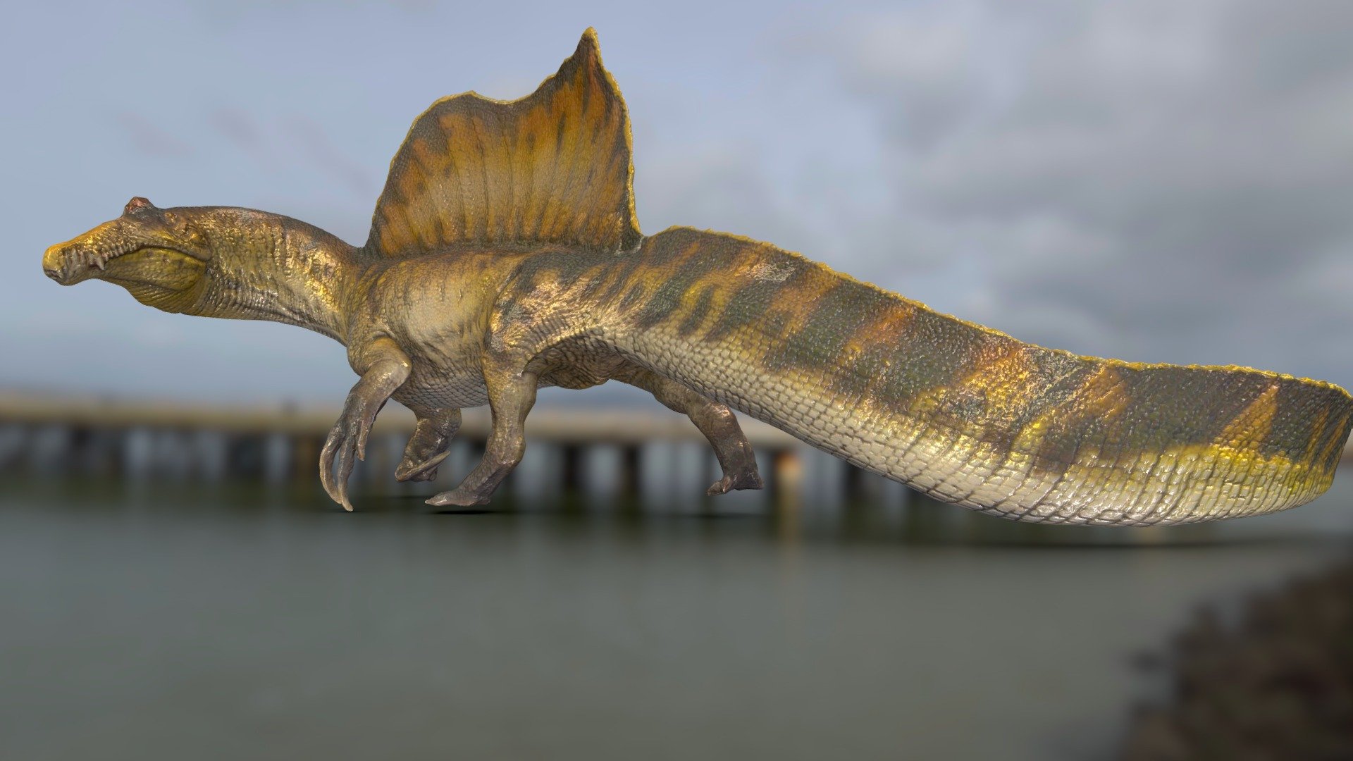 Spinosaurus 3d model