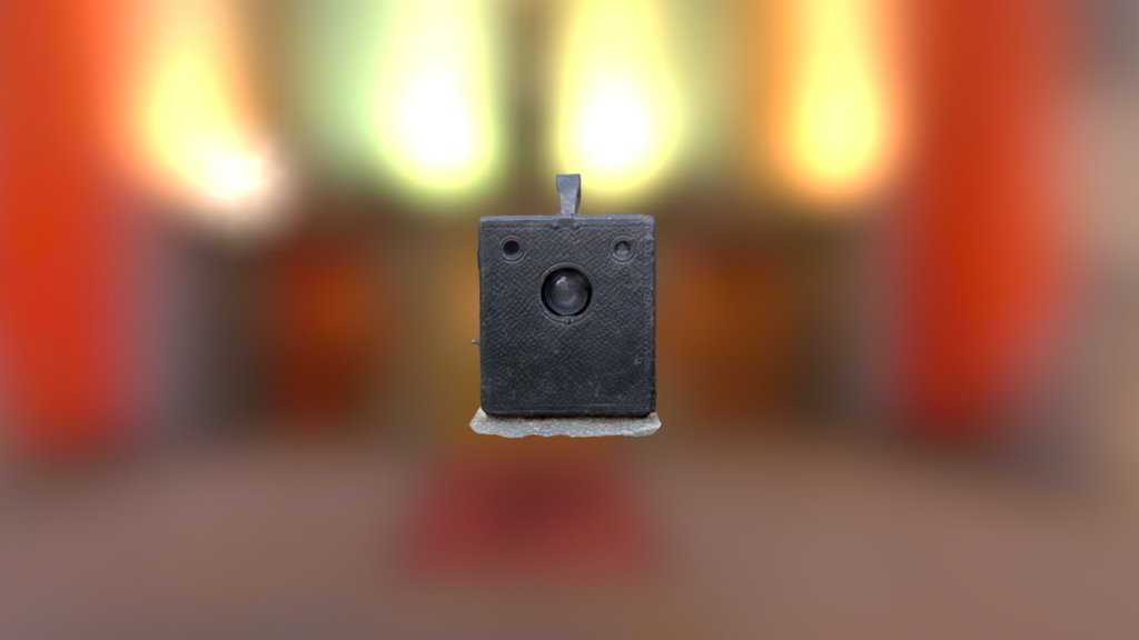 1900s Quarter Plate Camera 3d model