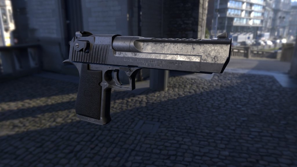 Desert Eagle Mark XIX 3d model