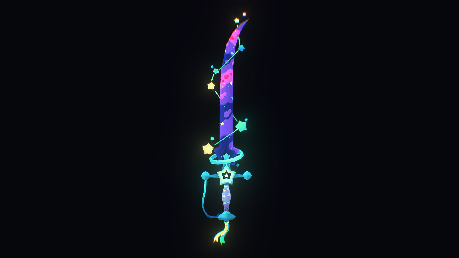 Star Sword 🌟 3d model