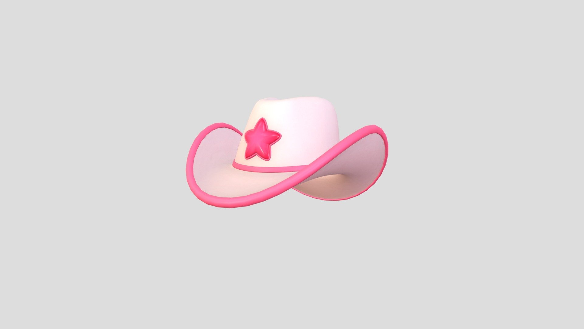 Prop249 Cowgirl Hat 3d model