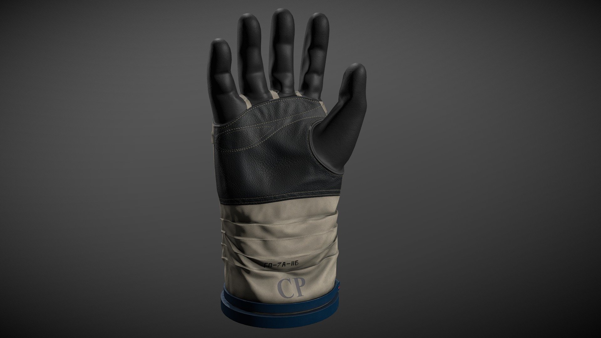 Astronaut Glove 3d model