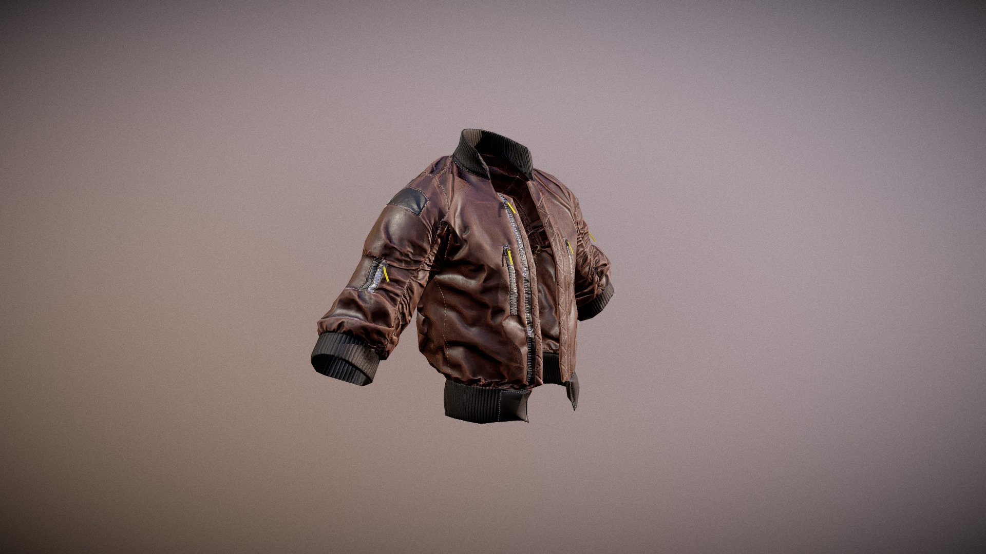 Leather Jacket 3d model