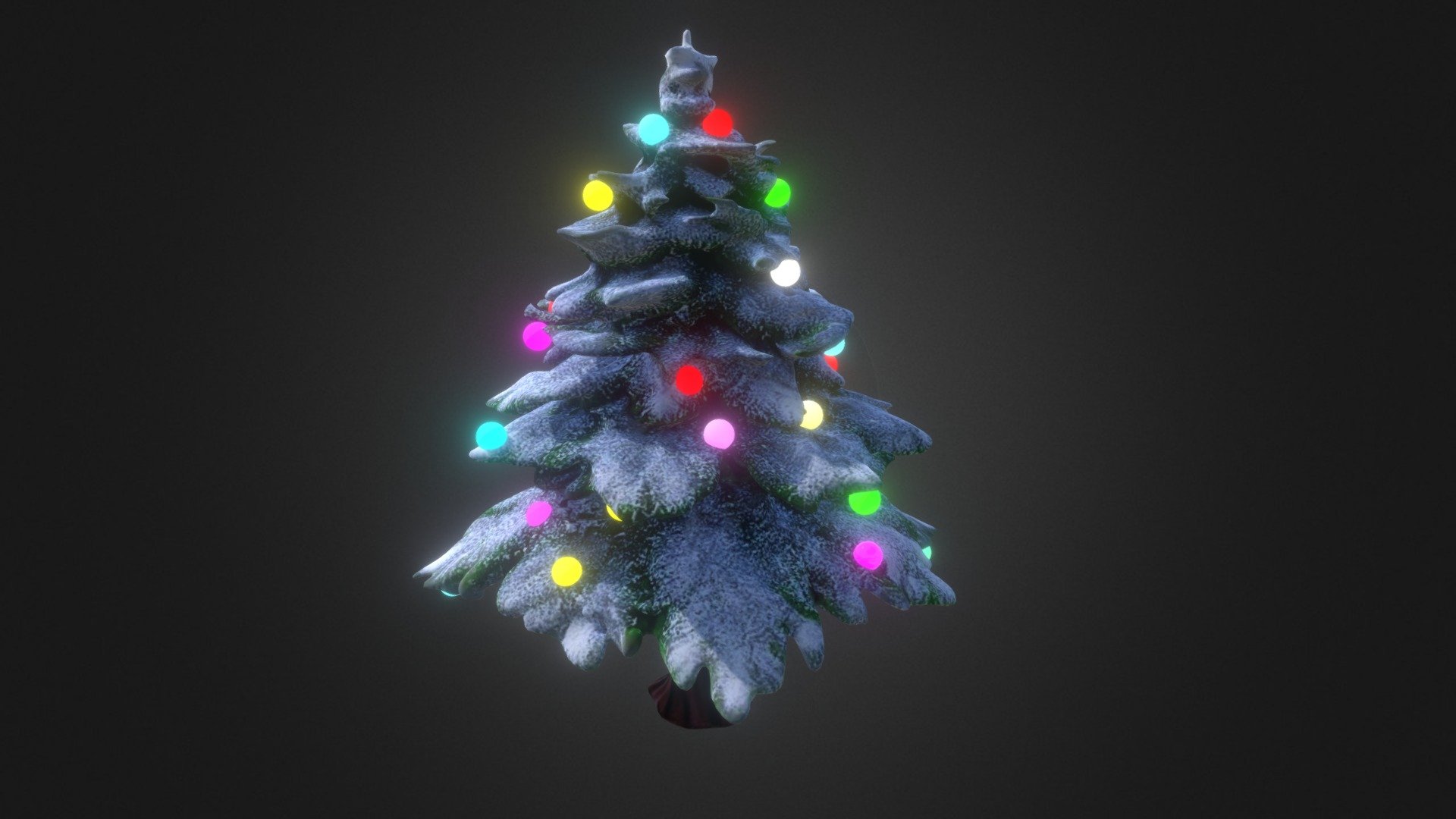 christmas tree 2 3d model