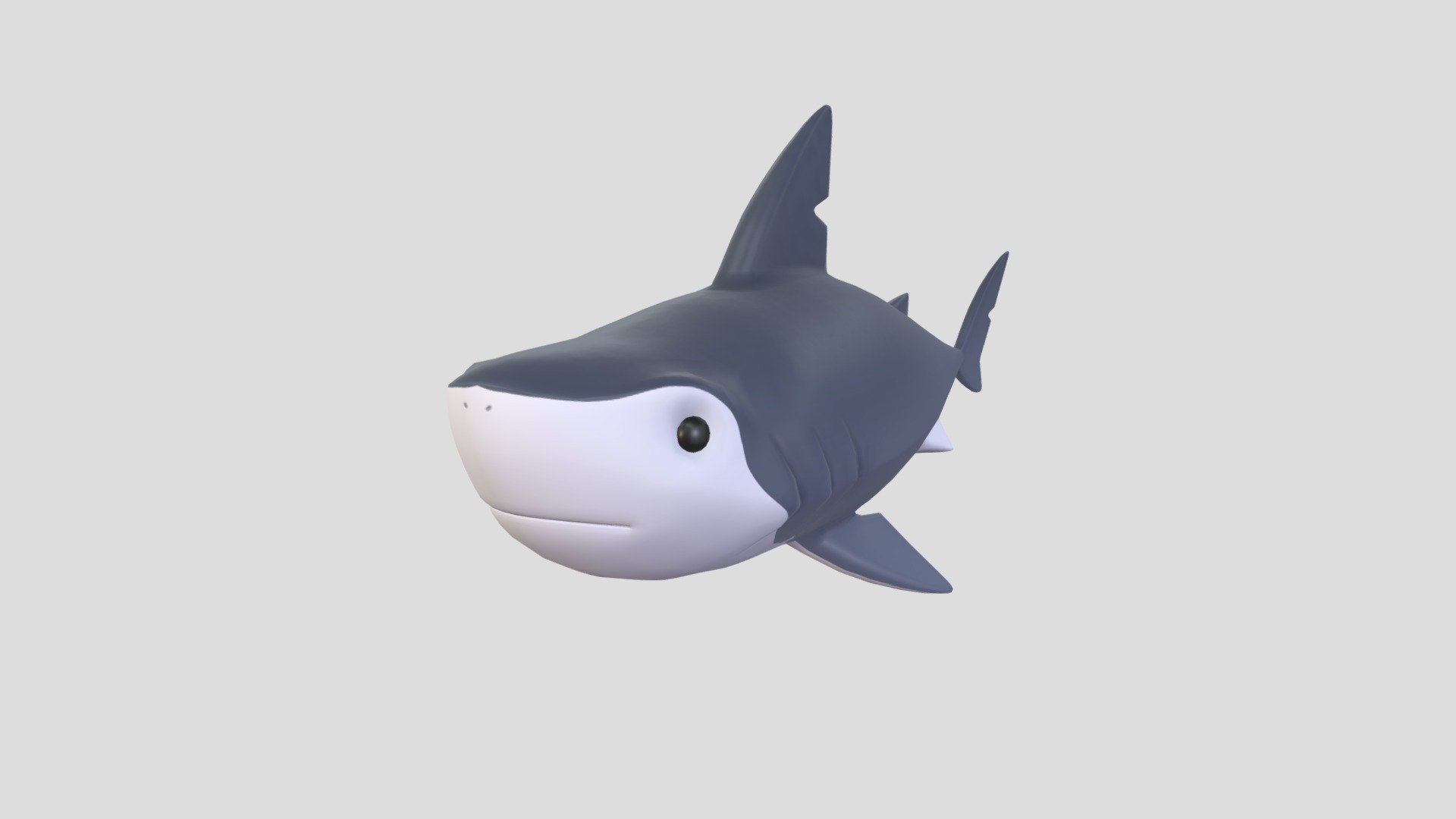 Character073 Shark 3d model