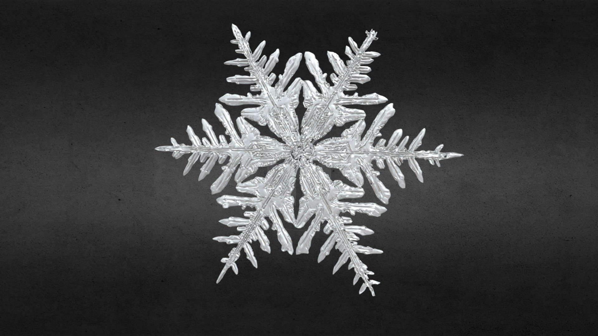 Snowflake 3d model