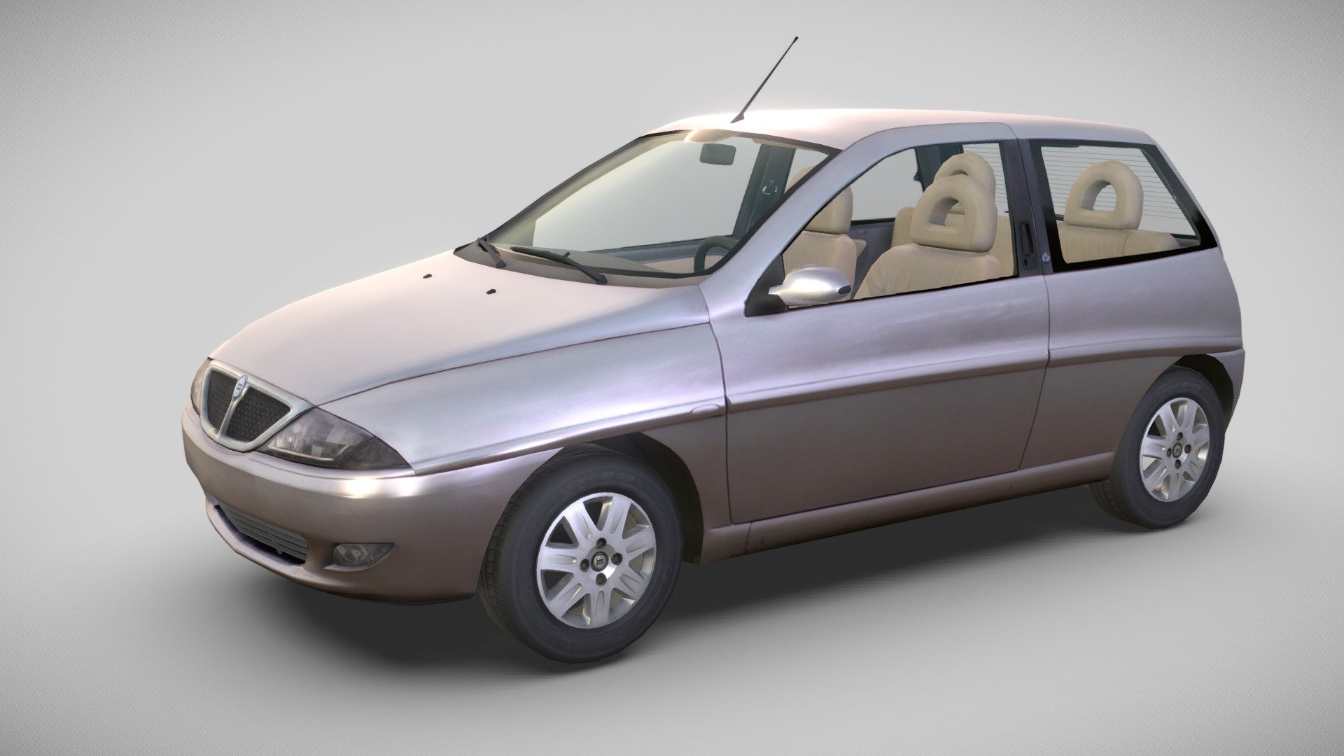 Lancia Y (840), 2000 3d model