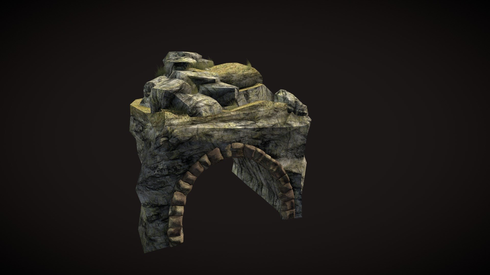 Cave 3d model